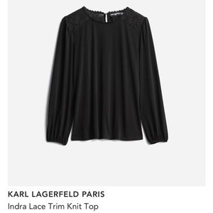 Karl Lagerfeld Lace Blouse
